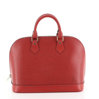 Louis Vuitton Vintage Alma Handbag Epi Leather PM
