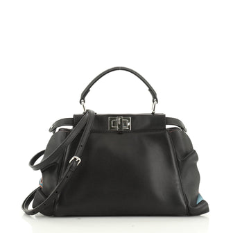 Wave Peekaboo Bag Leather Mini