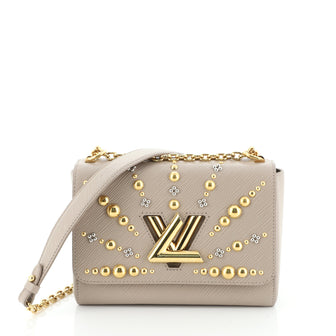 Louis Vuitton EPI Studded Twist Shoulder Bag