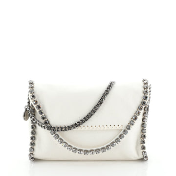 Stella McCartney Falabella Clutch on Chain Embellished Shaggy Deer 