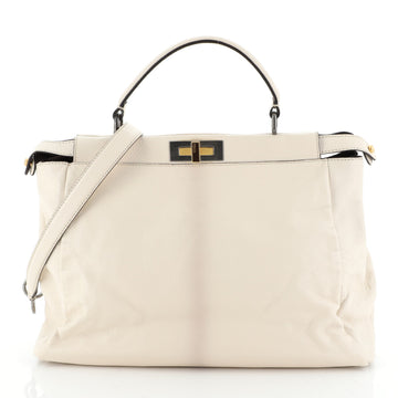 Fendi Peekaboo Bag Soft Leather Large