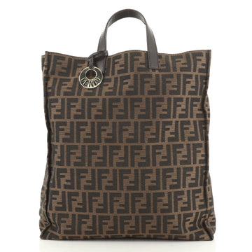 Fendi Chef Shopper Tote Zucca Canvas Large