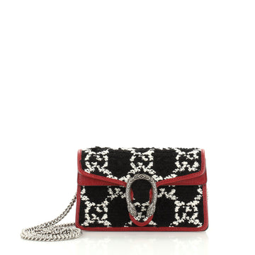 Gucci Dionysus Bag GG Tweed Super Mini