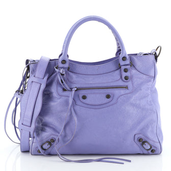Balenciaga Velo Classic Studs Bag Leather Medium