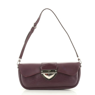 Louis Vuitton Montaigne Clutch Epi Leather 