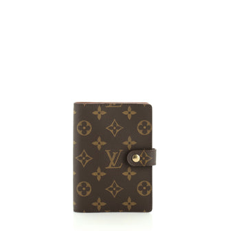 Louis Vuitton Ring Agenda Cover Monogram Canvas PM