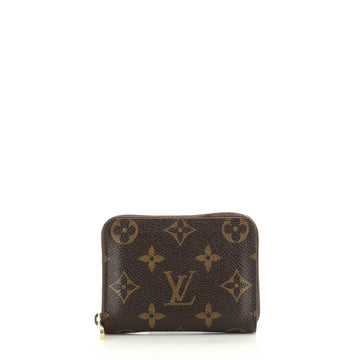 Louis Vuitton Zippy Coin Purse Monogram Canvas 