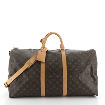 Louis Vuitton Keepall Bandouliere Bag Monogram Canvas 55