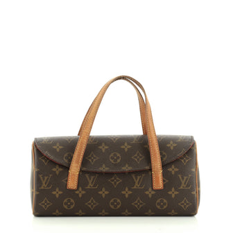 Louis Vuitton Sonatine Handbag Monogram Canvas 