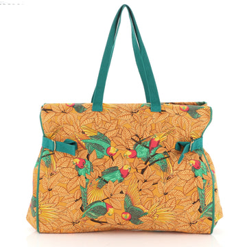 Hermes Beach Tote Printed Toile Large