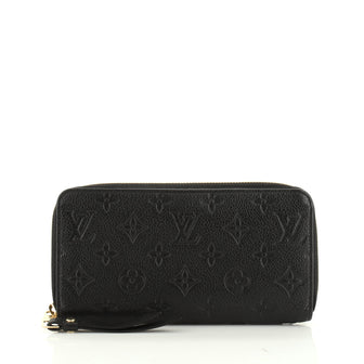 Louis Vuitton Zippy Wallet Monogram Empreinte Leather 