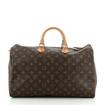 Louis Vuitton Speedy Handbag Monogram Canvas 40