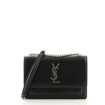 Saint Laurent Sunset Chain Wallet Leather 