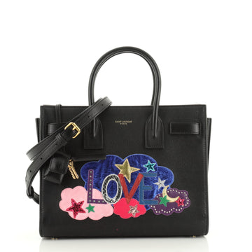 Saint Laurent Sac de Jour Bag Patchwork Leather Baby