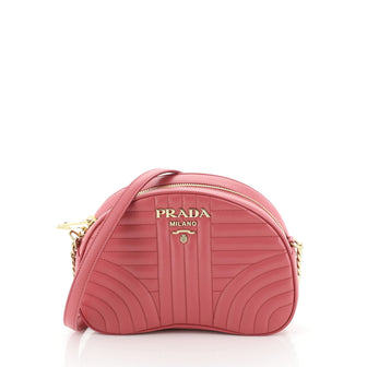 Prada Camera Bag Diagramme Quilted Leather Small