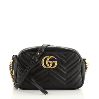 Gucci GG Marmont Shoulder Bag Matelasse Leather Small