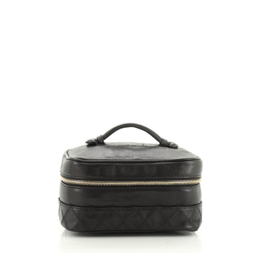 Chanel Vintage Cosmetic Case Lambskin 