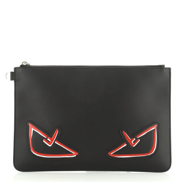 Fendi Diabolic Pouch Leather Medium