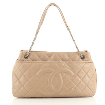 Chanel Timeless CC Soft Tote Quilted Caviar Large