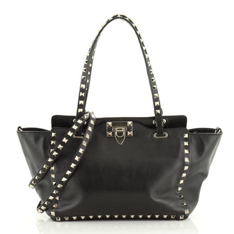 Valentino Rockstud Tote Soft Leather Small