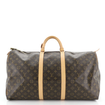 Louis Vuitton Keepall Bag Monogram Canvas 55