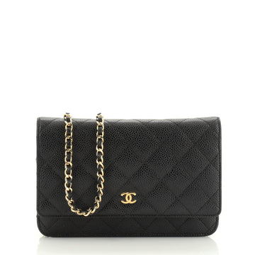 Chanel Wallet on Chain Quilted Caviar 