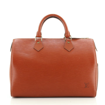 Louis Vuitton Speedy Handbag Epi Leather 30
