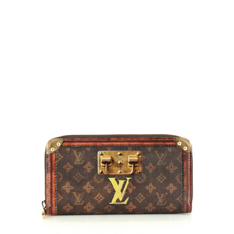 Louis Vuitton Zippy Wallet Limited Edition Damier Time Trunk 