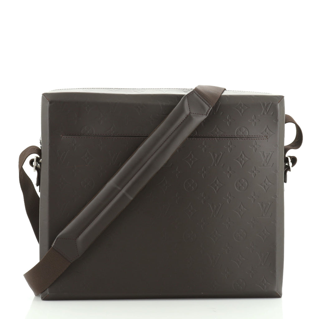 Louis Vuitton Steve Messenger Bag Monogram Glace Leather Brown 4873419