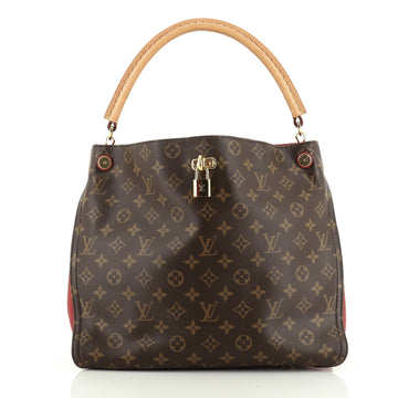 Louis Vuitton Gaia Handbag Monogram Canvas 