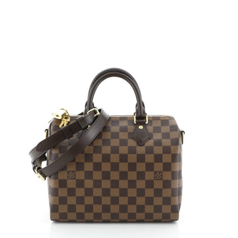Louis Vuitton Speedy Bandouliere Bag Damier 25