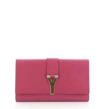 Saint Laurent Chyc Clutch Leather 