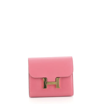 Hermes Constance Wallet Tadelakt Compact