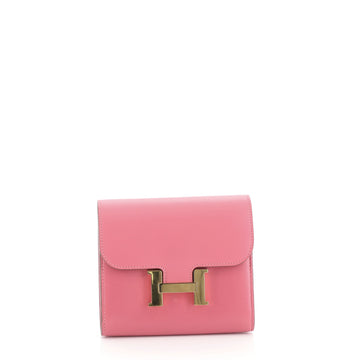 Hermes Constance Wallet Tadelakt Compact