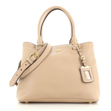 Prada Convertible Open Tote Vitello Daino Medium