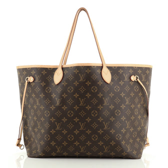 Louis Vuitton Neverfull NM Tote Monogram Canvas GM