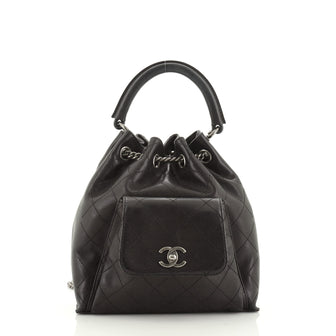 Chanel Urban Luxury Backpack Quilted Calfskin Medium
