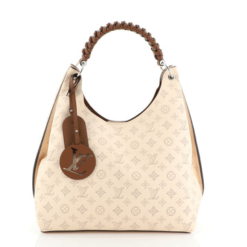 Louis Vuitton Carmel Hobo Mahina Leather 