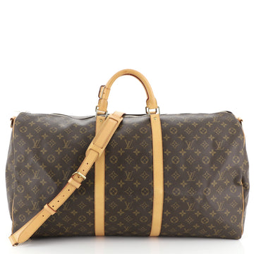 Louis Vuitton Keepall Bandouliere Bag Monogram Canvas 60