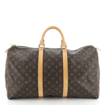 Louis Vuitton Keepall Bag Monogram Canvas 50