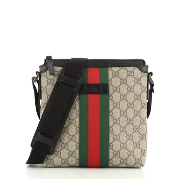 Web Messenger Bag GG Coated Canvas Small