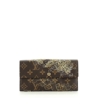 Louis Vuitton Sarah Wallet Limited Edition Monogram Dentelle 