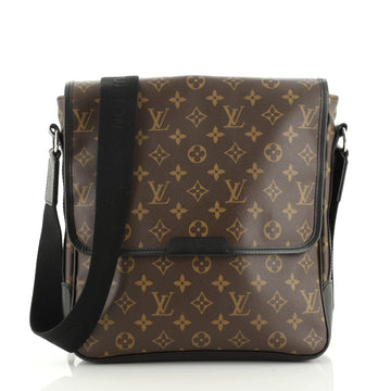 Louis Vuitton Bass Messenger Bag Macassar Monogram Canvas MM