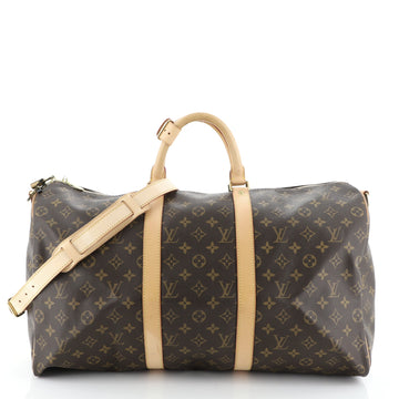 Louis Vuitton Keepall Bandouliere Bag Monogram Canvas 50