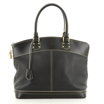 Louis Vuitton Suhali Lockit Handbag Leather GM