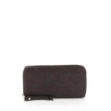 Louis Vuitton Zippy Wallet Monogram Empreinte Leather 