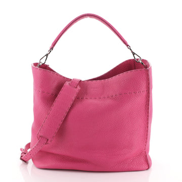 Fendi Selleria Anna Bucket Bag Leather 