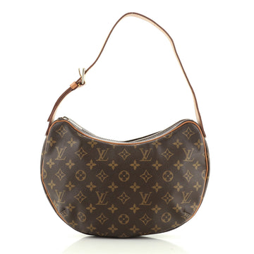 Louis Vuitton Croissant Handbag Monogram Canvas MM