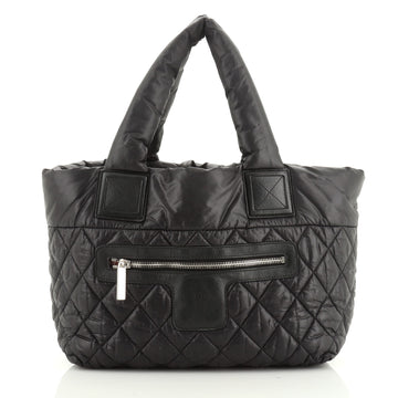 Chanel Coco Cocoon Reversible Tote Quilted Nylon Small
