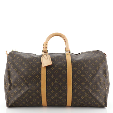 Louis Vuitton Keepall Bag Monogram Canvas 55